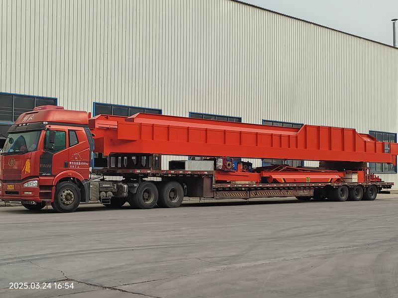 通用橋式起重機(jī) QDXX32/5t—19.5m 電動單梁橋式起重機(jī) 2臺 LD10t—16.5m 制作完成，發(fā)往河北石家莊交付客戶使用。