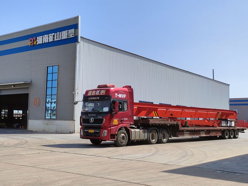 電動葫蘆門式起重機(jī)  MHxh10t—14m 外懸3.5/1.5m 制作完成，發(fā)往青海交付客戶使用